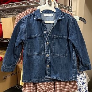 Zara Kids Dark Blue Jean Jacket